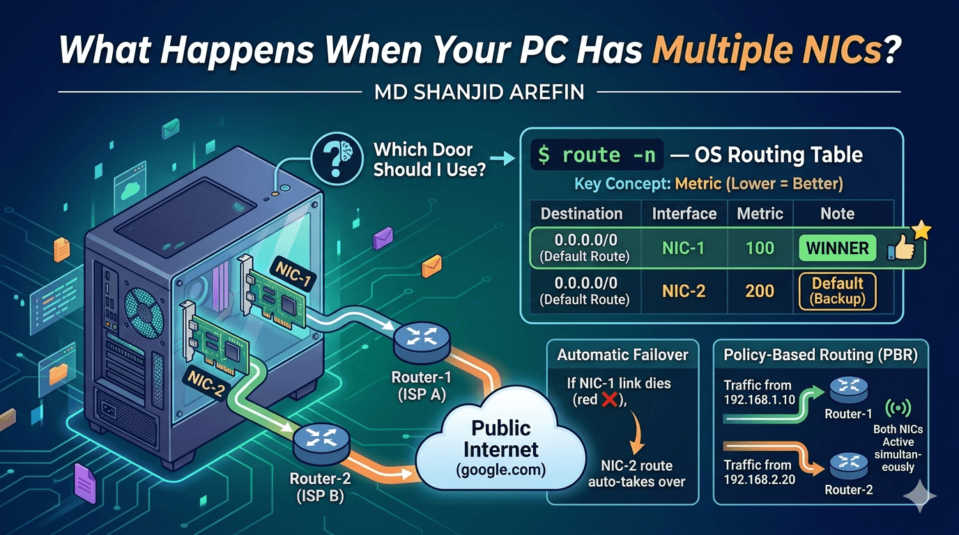 What Happens When Your PC Has Multiple NICs?